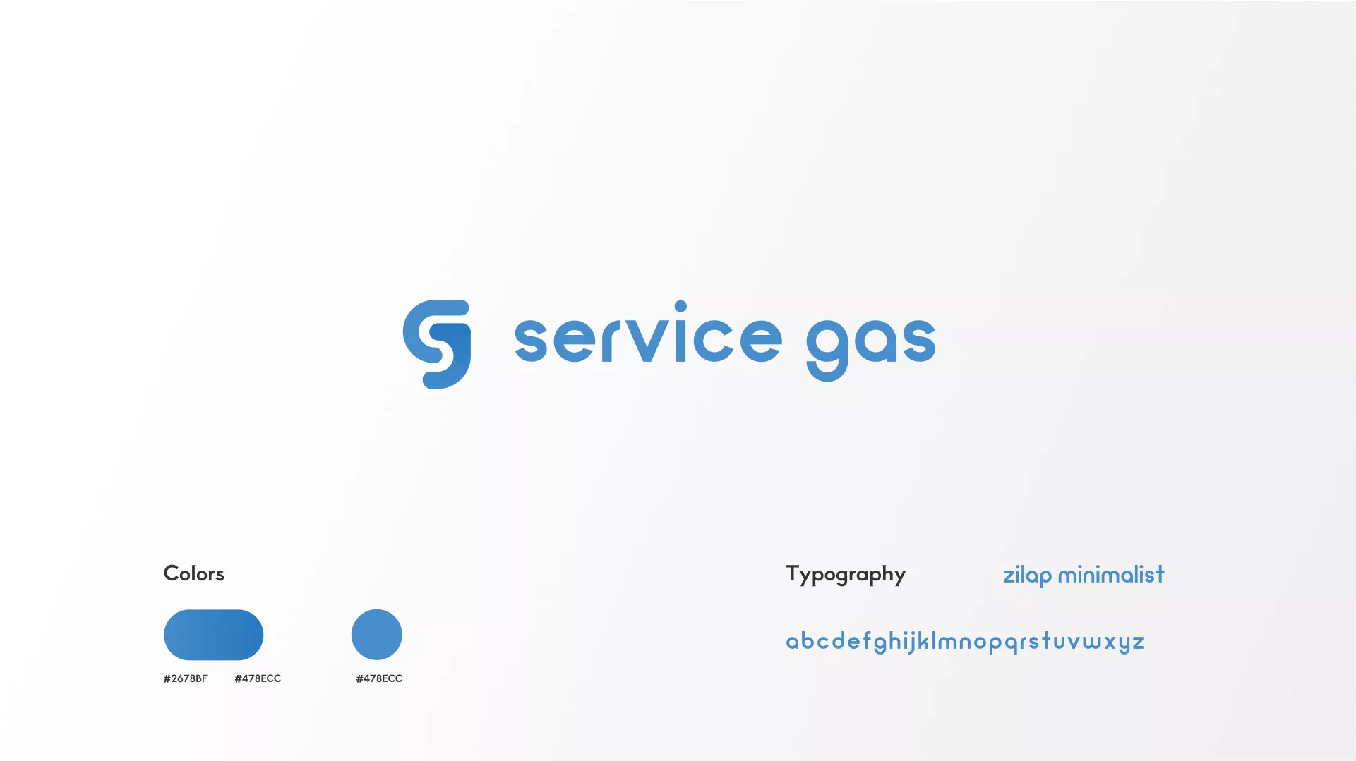 Разработка логотипа газовой компании «Сервис газ» в Охе