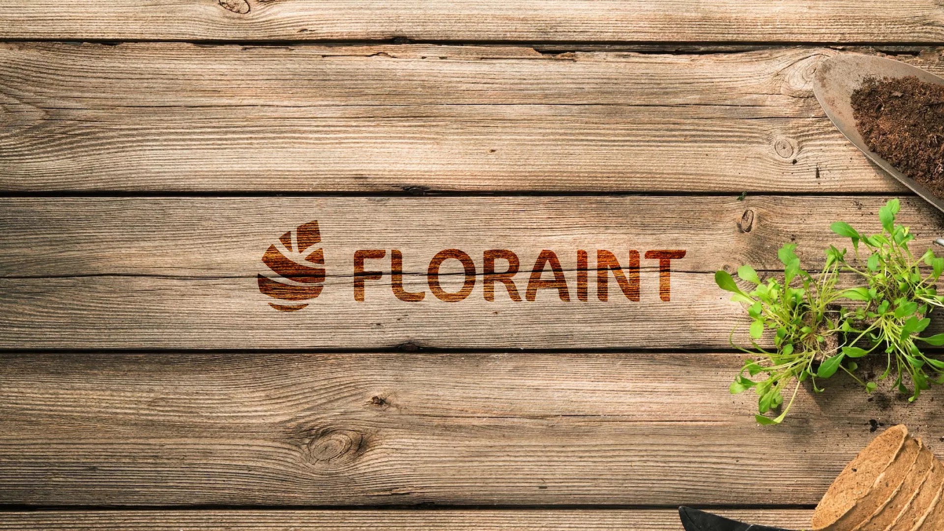 Создание логотипа и интернет-магазина «FLORAINT» в Охе