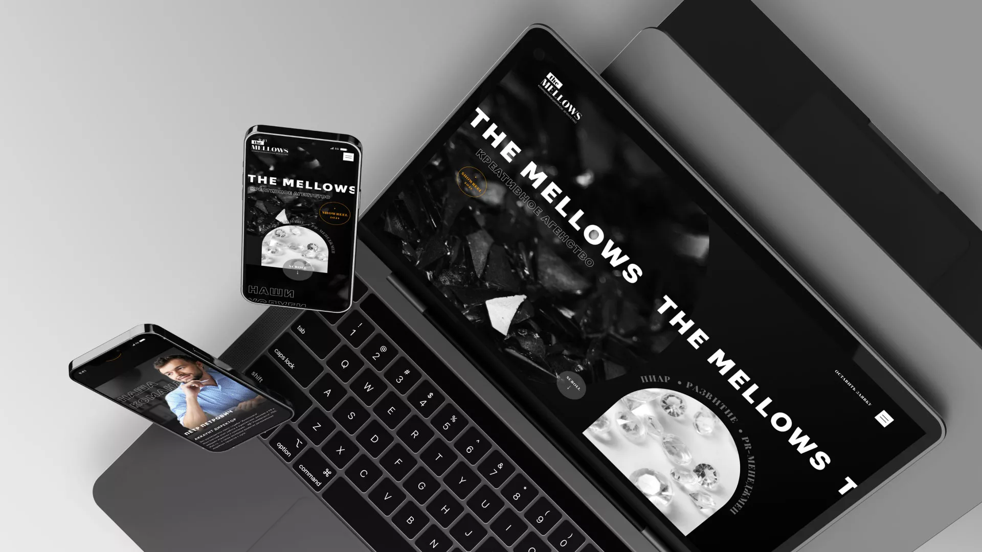 Разработка сайта креативного агентства «The Mellows» в Охе
