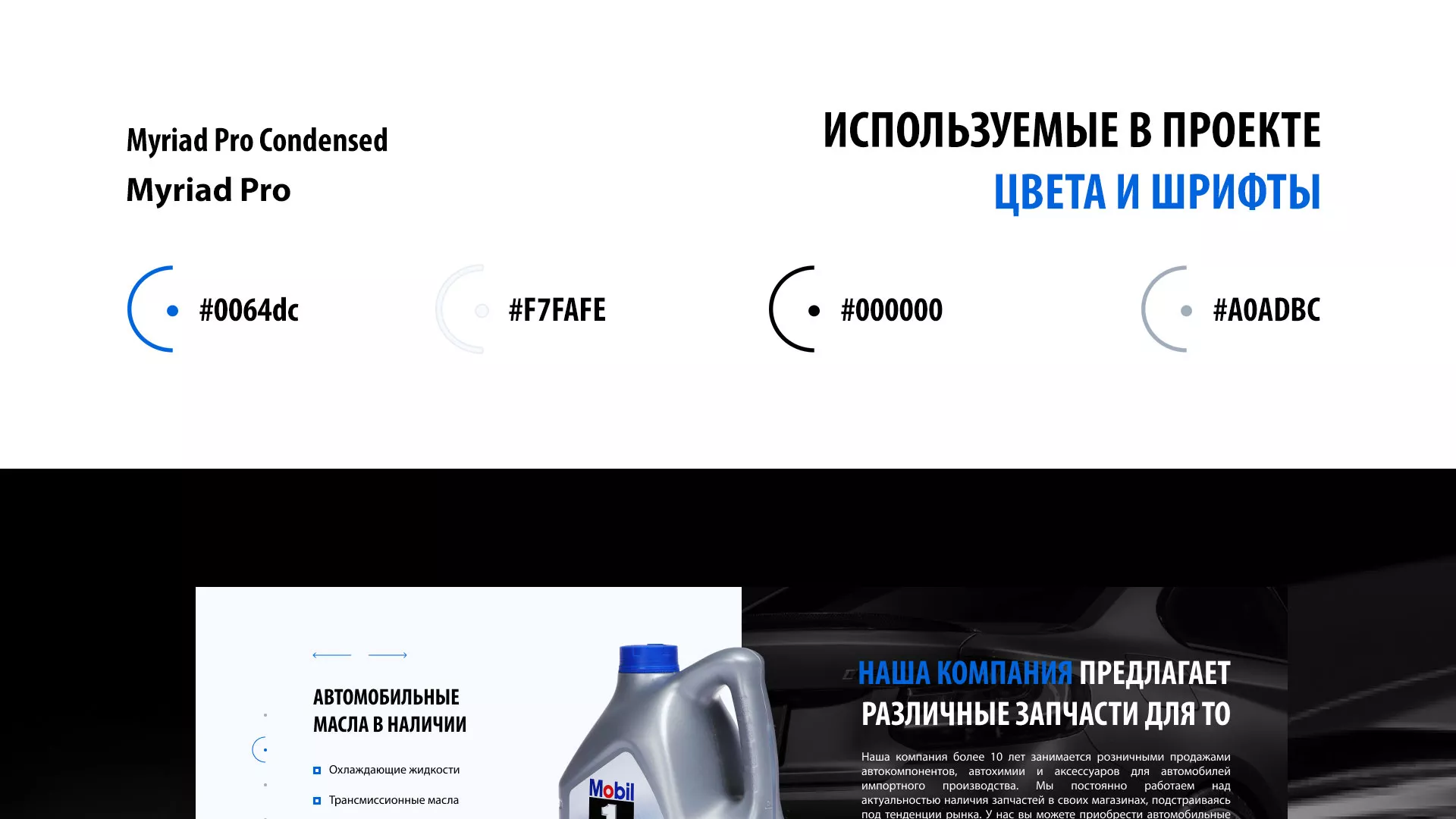 Разработка сайта магазина автозапчастей «М7» в Охе