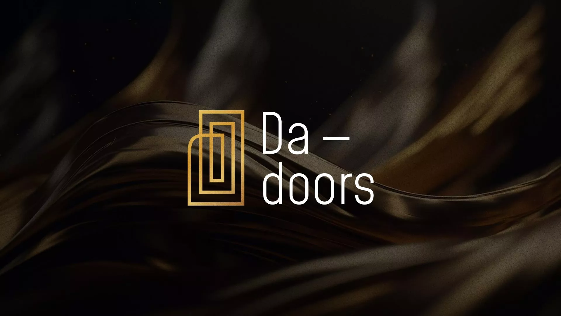Разработка логотипа для компании «DA-DOORS» в Охе